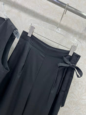 DIOR WIDE-LEG PANTS AND VEST SET 275208