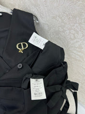 DIOR WIDE-LEG PANTS AND VEST SET 275208