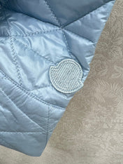 MONCLER 25S DOWN VEST IN BLUE 098