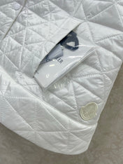 MONCLER 25S DOWN VEST IN WHITE 099