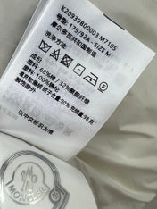 MONCLER 25S JACKET IN WHITE 095