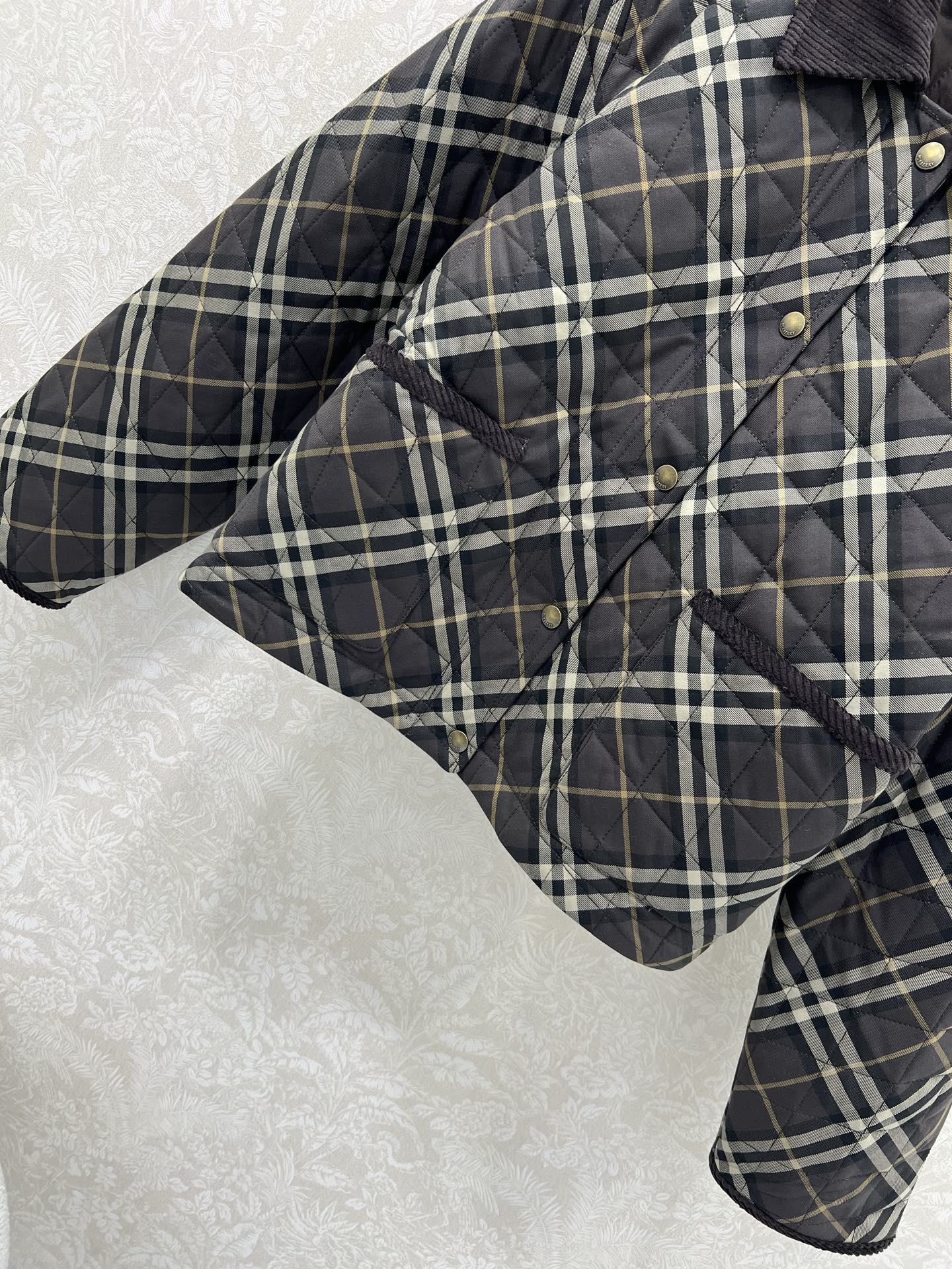 BURBERRY 25S COTTON PLAID JACKET 131