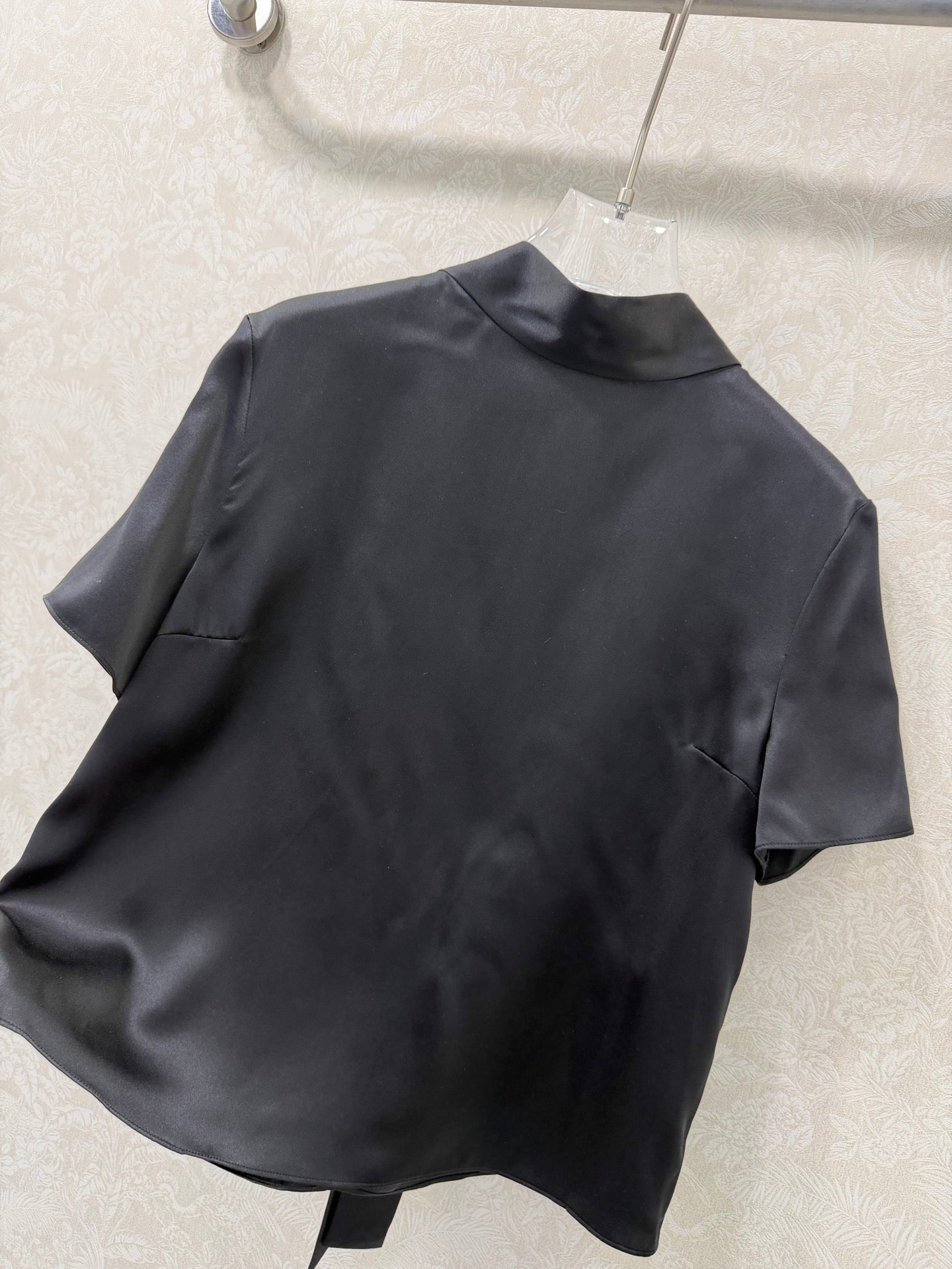 DIOR 26S SHORT-SLEEVE WAIST-TIED SHIRT 1217