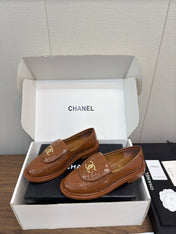 MOCCASIN 2.5 CM IN GINGERBREAD BROWN PREMIUM LAMBSKIN