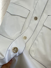 CHANEL 25S BELTED TRENCH COAT 265575