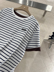 MIUMIU REVERSIBLE OVERSIZED CREW NECK TEE 276642