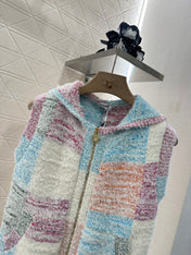 CHANEL SLEEVELESS KNIT HOODIE 276505
