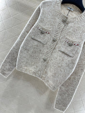 CHANEL 25S KNIT CARDIGAN 400