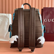 GUCCI 26S BACKPACK 46 IN MULTICOLOR COATED CANVAS STYLE 2