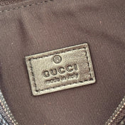 GUCCI 26S GG MARMONT TOTE BAG 30 IN BLACK CALFSKIN