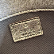 GUCCI 26S GG MARMONT BAG 16 IN WARM GRAY BROWN LAMBSKIN