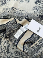 DIOR 26S SCARF 140 IN CASHMERE AND SILK 513542