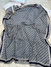 DIOR 26S SCARF 140 IN CASHMERE AND SILK 513544