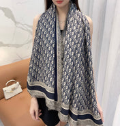 DIOR 26S SCARF 140 IN CASHMERE AND SILK 513544