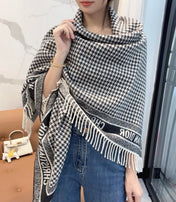 DIOR 26S SCARF 140 IN WOOL AND CASHMERE 509311