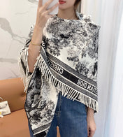 DIOR 26S SCARF 140 IN WOOL AND CASHMERE 509310