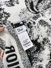 DIOR 26S SCARF 140 IN WOOL AND CASHMERE 509310