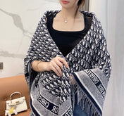 DIOR 26S SCARF 140 IN WOOL AND CASHMERE 509305