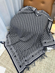 DIOR 26S SCARF 140 IN WOOL AND CASHMERE 509305