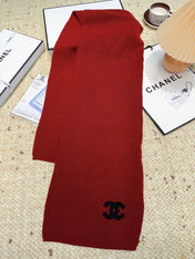 CHANEL 25S SCARF 175 IN WOOL 991921