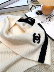 CHANEL 25S SCARF 175 CM IN  WOOL CASHMERE 943160