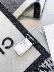 CHANEL 25S SCARF 184 CM IN MERINO WOOL 943170
