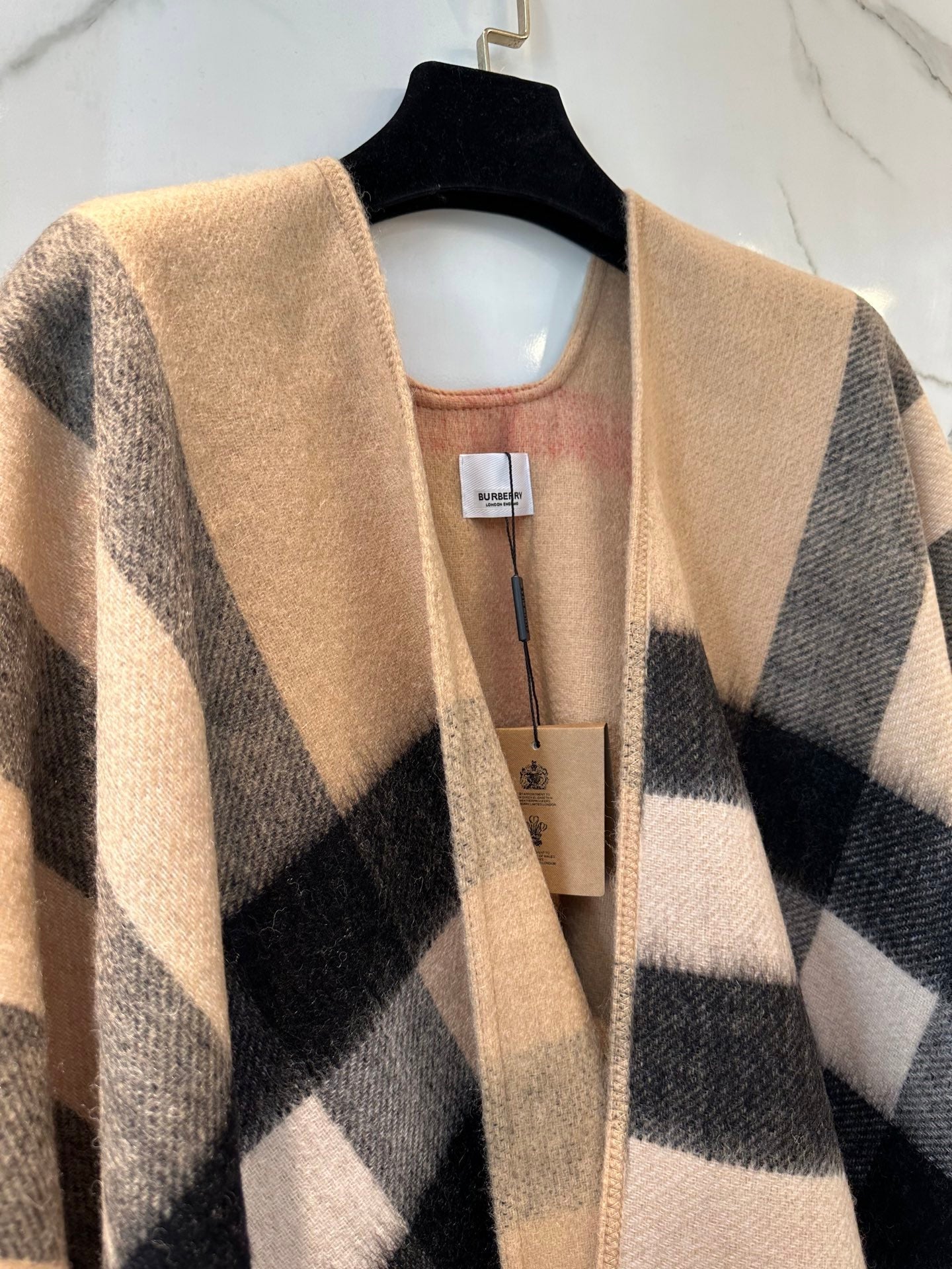 BURBERRY 25S DOUBLE-FACED CASHMERE COAT 200