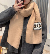 CHANEL 25S SCARF 175 IN CASHMERE 932232