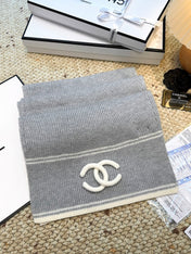CHANEL 25S SCARF 175 IN CASHMERE 932234