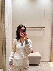 LP 26S CASHMERE POLO SWEATER 570