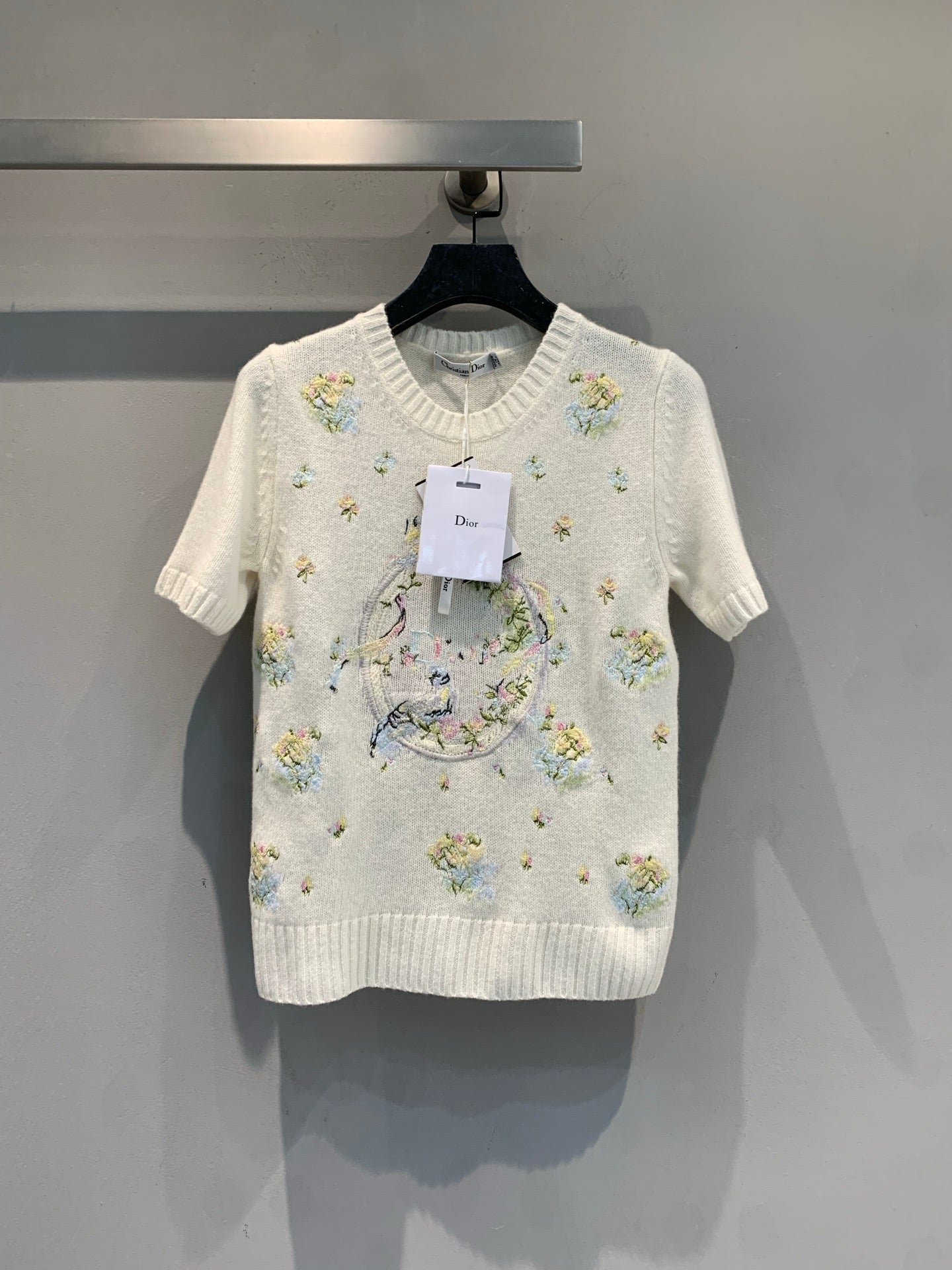 DIOR 26S SHORT-SLEEVE SWEATER 1161