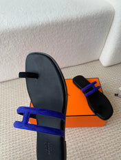 GEORGIA SANDALS BLACK MIX ADMIRAL CALFSKIN