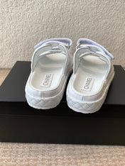 DAD SANDAL IN WHITE CALFSKIN MULE