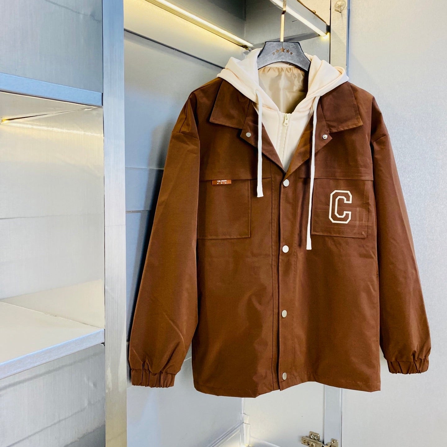 CELINE 26S HOODED UTILITY JACKET 699