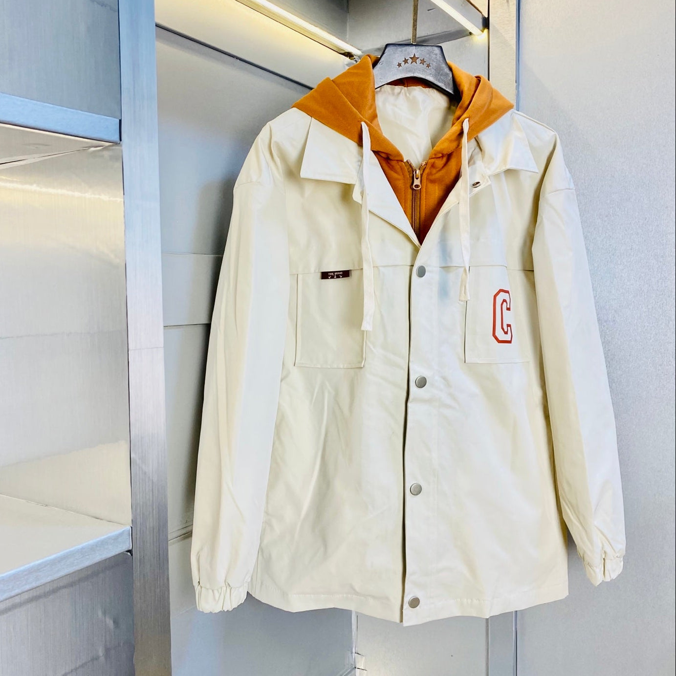 CELINE 26S HOODED UTILITY JACKET 696