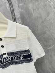 Dior 25 Polo Shirt Tencel with Wool 232755