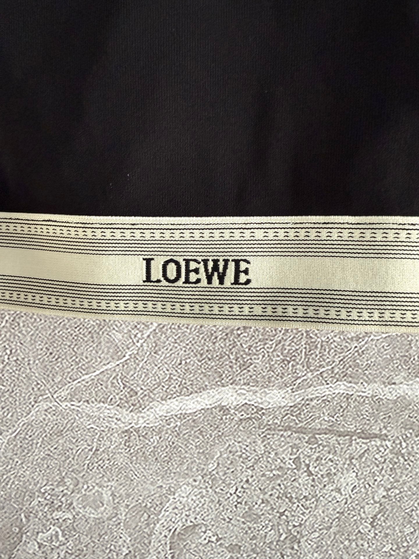 Joewe Sport Vest Black White Cotton