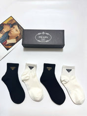 PRADA 26S ANKLE SOCKS 410292 (1 BOX)