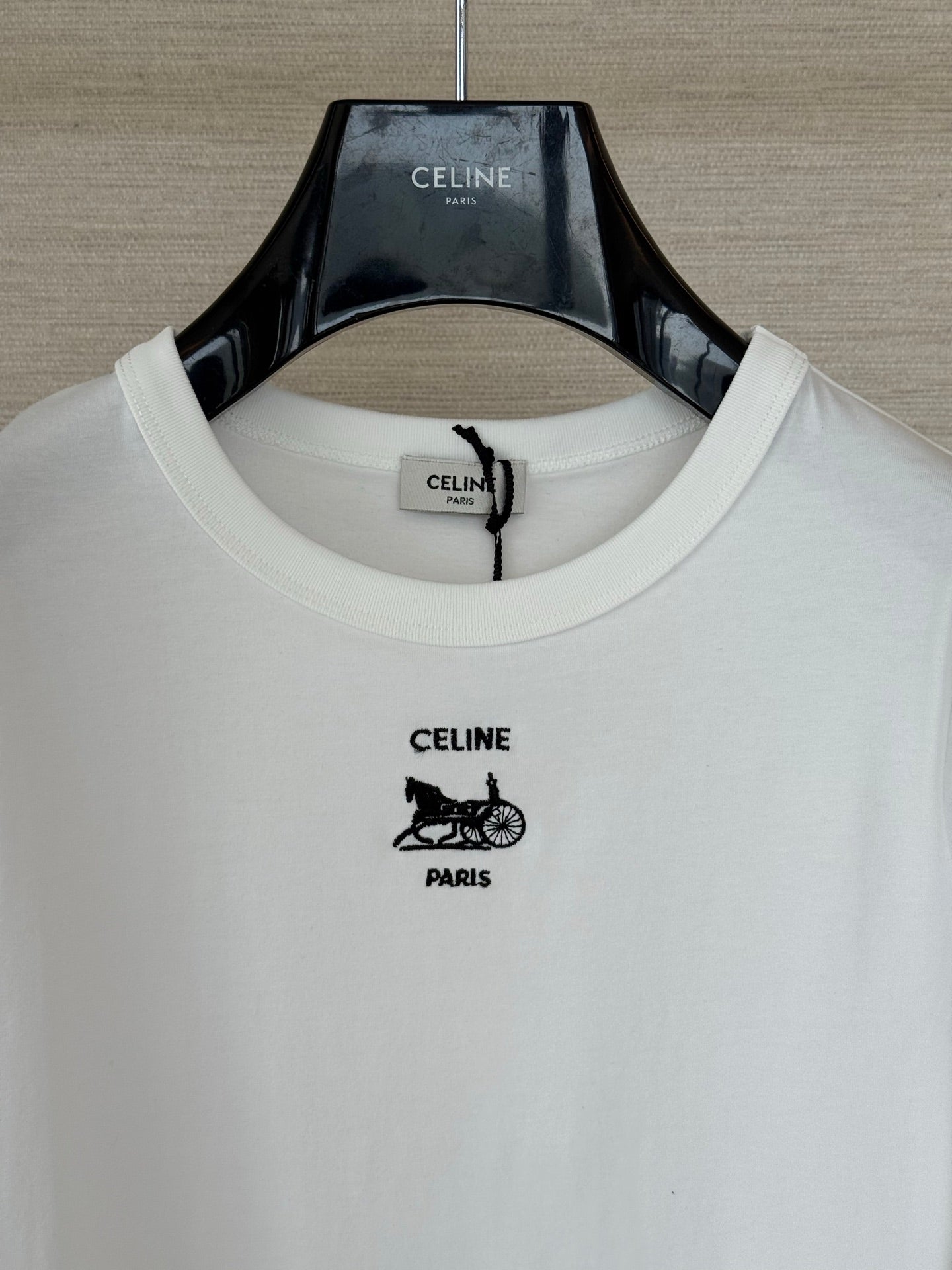 CELINE 26S LONG-SLEEVE CREWNECK T-SHIRT 562