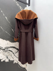 MAX MARA 25S HOODED LONG COAT 157