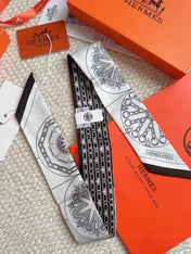 HERMES 26S SCARF 86 IN SILK 309606