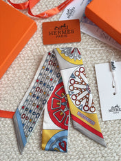 HERMES 26S SCARF 86 IN SILK 309607