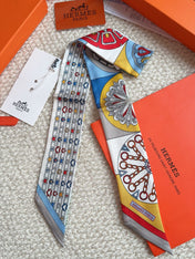 HERMES 26S SCARF 86 IN SILK 309607