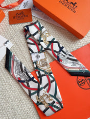 HERMES 26S SCARF 86 IN SILK 309610