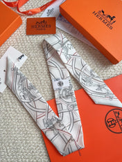 HERMES 26S SCARF 86 IN SILK 309615
