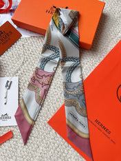 HERMES 26S SCARF 86 IN SILK 309624