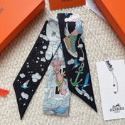 HERMES 26S SCARF 86 IN SILK 309630