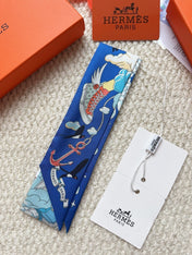 HERMES 26S SCARF 86 IN SILK 309632