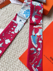 HERMES 26S SCARF 86 IN SILK 309634