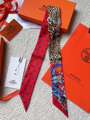 HERMES 26S SCARF 86 IN SILK 309637